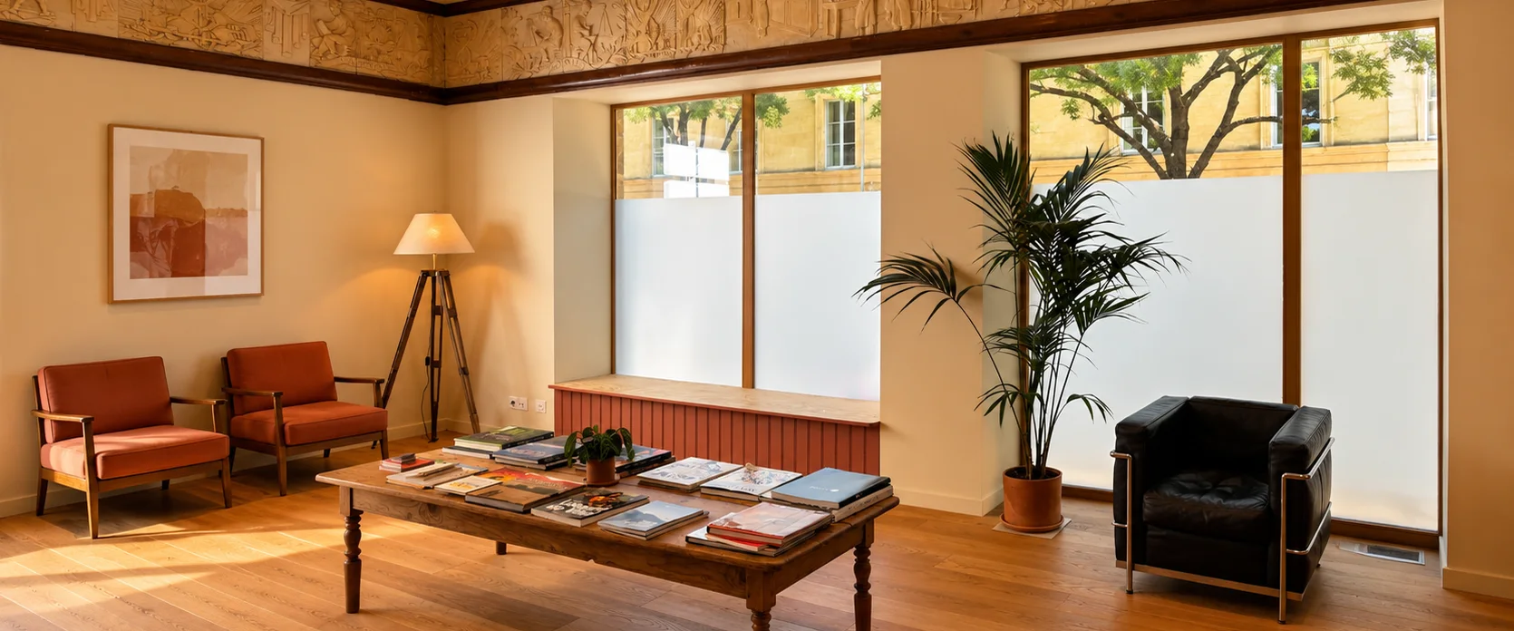 Salle d’attente du cabinet